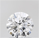 Del inventario de diamantes de laboratorio, 0.82 quilates, Redondo , Color D, claridad VVS2 y certificado IGI
