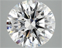 Lab Grown Diamond 5.10 Carats, Round with Ideal Cut, F Color, VVS2 Clarity and Certified by IGI