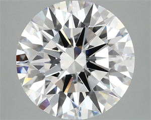 Picture of Lab Grown Diamond 5.10 Carats, Round with Ideal Cut, F Color, VVS2 Clarity and Certified by IGI