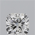 Natural Diamond 0.52 Carats, Cushion with  Cut, E Color, VS1 Clarity and Certified by GIA