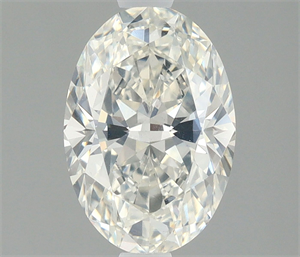 Picture of Natural Diamond 1.08 Carats, Oval with  Cut, G Color, SI1 Clarity and Certified by IGI