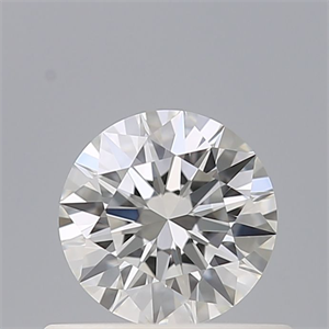 Foto Diamante Natural 0.40 quilates, Redondo , Color G, claridad IF y certificado GIA de
