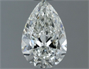 Diamante Natural 0.60 quilates, De pera , Color I, claridad VS1 y certificado GIA