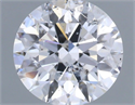 Natural Diamond 0.73 Carats, Round with Excellent Cut, E Color, I1 Clarity and Certified by IGI