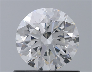Picture of Natural Diamond 0.70 Carats, Round with Excellent Cut, G Color, SI1 Clarity and Certified by GIA