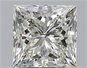 Natural Diamond 1.82 Carats, Princess with  Cut, J Color, SI1 Clarity and Certified by GIA
