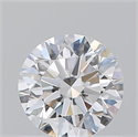 Natural Diamond 0.70 Carats, Round with Excellent Cut, E Color, VVS2 Clarity and Certified by GIA