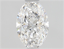 Diamante Natural 0.70 quilates, Ovalado , Color D, claridad VS1 y certificado GIA