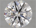 Lab Grown Diamond 2.75 Carats, Round with Ideal Cut, D Color, FL Clarity and Certified by IGI