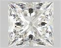 Natural Diamond 0.73 Carats, Princess with  Cut, I Color, VS2 Clarity and Certified by GIA