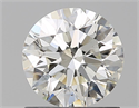 Diamante Natural 1.00 quilates, Redondo , Color J, claridad SI1 y certificado GIA