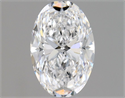 Diamante Natural 0.71 quilates, Ovalado , Color D, claridad VS1 y certificado GIA