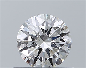 Picture of Natural Diamond 0.50 Carats, Round with Excellent Cut, F Color, SI1 Clarity and Certified by GIA