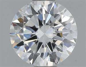 Foto Diamante Natural 0.75 quilates, Redondo , Color E, claridad SI1 y certificado GIA de