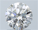 Diamante Natural 0.83 quilates, Redondo , Color I, claridad SI1 y certificado GIA