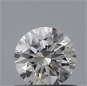 Diamante Natural 0.57 quilates, Redondo , Color F, claridad SI1 y certificado IGI
