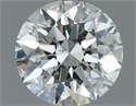 Natural Diamond 0.70 Carats, Round with Excellent Cut, H Color, VS2 Clarity and Certified by IGI
