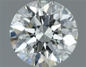 Picture of Natural Diamond 0.70 Carats, Round with Excellent Cut, H Color, VS2 Clarity and Certified by IGI