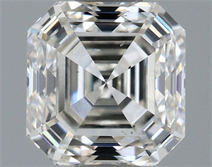 Picture of Natural Diamond 1.01 Carats, Asscher with  Cut, J Color, VS2 Clarity and Certified by IGI