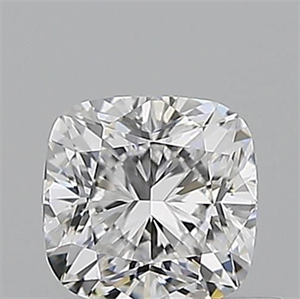 Picture of Natural Diamond 0.51 Carats, Cushion with  Cut, D Color, VVS2 Clarity and Certified by GIA