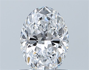 Picture of Natural Diamond 0.70 Carats, Oval with  Cut, D Color, VVS1 Clarity and Certified by GIA