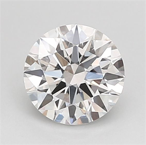 Picture of Lab Grown Diamond 1.04 Carats, Round with Ideal Cut, D Color, VS1 Clarity and Certified by IGI