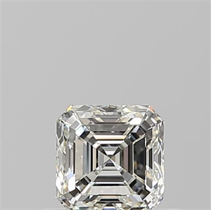 Foto Diamante Natural 0.51 quilates, Asscher , Color I, claridad VVS2 y certificado GIA de