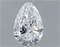 Diamante Natural 0.40 quilates, De pera , Color D, claridad VS1 y certificado GIA