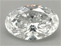 Natural Diamond 0.70 Carats, Oval with  Cut, E Color, VS2 Clarity and Certified by GIA