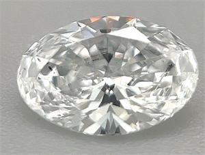 Picture of Natural Diamond 0.70 Carats, Oval with  Cut, E Color, VS2 Clarity and Certified by GIA