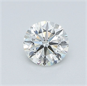 Natural Diamond 0.40 Carats, Round with Excellent Cut, I Color, VVS1 Clarity and Certified by GIA