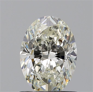 Picture of Natural Diamond 0.71 Carats, Oval with  Cut, J Color, SI1 Clarity and Certified by GIA