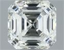 Natural Diamond 1.01 Carats, Asscher with  Cut, I Color, VS1 Clarity and Certified by IGI