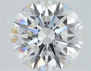 Picture of Lab Grown Diamond 1.06 Carats, Round with Ideal Cut, D Color, VS1 Clarity and Certified by IGI