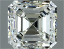 Natural Diamond 1.50 Carats, Asscher with  Cut, J Color, VVS2 Clarity and Certified by IGI