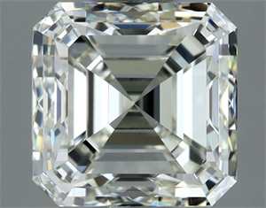 Picture of Natural Diamond 1.50 Carats, Asscher with  Cut, J Color, VVS2 Clarity and Certified by IGI