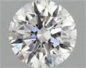 Del inventario de diamantes de laboratorio, 1.57 quilates, Redondo , Color F, claridad VS1 y certificado IGI