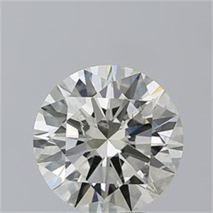 Foto Diamante Natural 3.07 quilates, Redondo , Color M, claridad SI2 y certificado GIA de