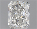 Natural Diamond 0.70 Carats, Radiant with  Cut, H Color, VS1 Clarity and Certified by GIA