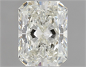 Natural Diamond 1.05 Carats, Radiant with  Cut, J Color, VVS2 Clarity and Certified by GIA