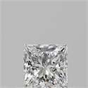 Diamante Natural 0.50 quilates, Princesa , Color G, claridad VS1 y certificado GIA