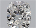 Diamante Natural 0.51 quilates, Del cojín , Color F, claridad VS1 y certificado GIA