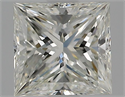 Natural Diamond 1.01 Carats, Princess with  Cut, J Color, VVS1 Clarity and Certified by GIA