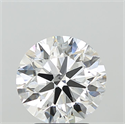 Lab Grown Diamond 3.02 Carats, Round with Ideal Cut, F Color, VVS2 Clarity and Certified by IGI