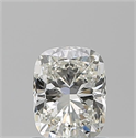 Natural Diamond 0.93 Carats, Cushion with  Cut, I Color, VVS2 Clarity and Certified by GIA