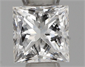 Diamante Natural 0.30 quilates, Princesa , Color E, claridad SI1 y certificado IGI
