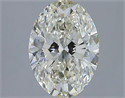 Natural Diamond 1.81 Carats, Oval with  Cut, J Color, VVS1 Clarity and Certified by IGI