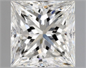 Natural Diamond 1.02 Carats, Princess with  Cut, G Color, VS1 Clarity and Certified by GIA