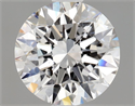 Natural Diamond 0.90 Carats, Round with Excellent Cut, D Color, SI2 Clarity and Certified by GIA