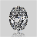 Natural Diamond 2.51 Carats, Oval with  Cut, D Color, VVS1 Clarity and Certified by GIA